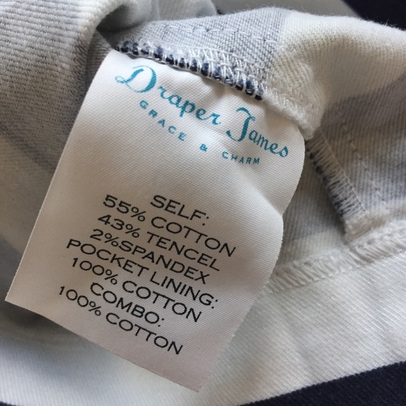 *SOLD* Draper James Stripe Shift Mini Dress Size 0 - Picture 14 of 14